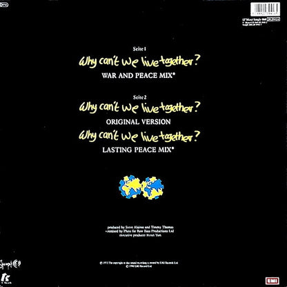 Timmy Thomas : Why Can't We Live Together? (1990 Remix) (12", Maxi)