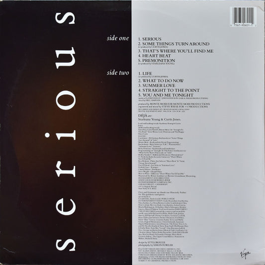 Déjà : Serious (LP, Album, Spe)