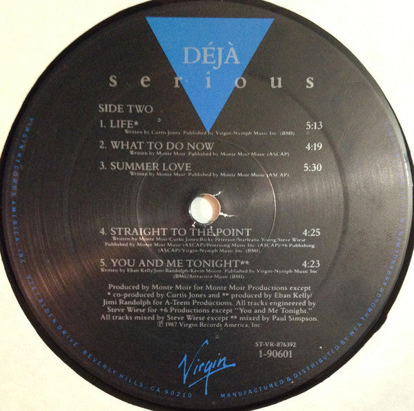 Déjà : Serious (LP, Album, Spe)