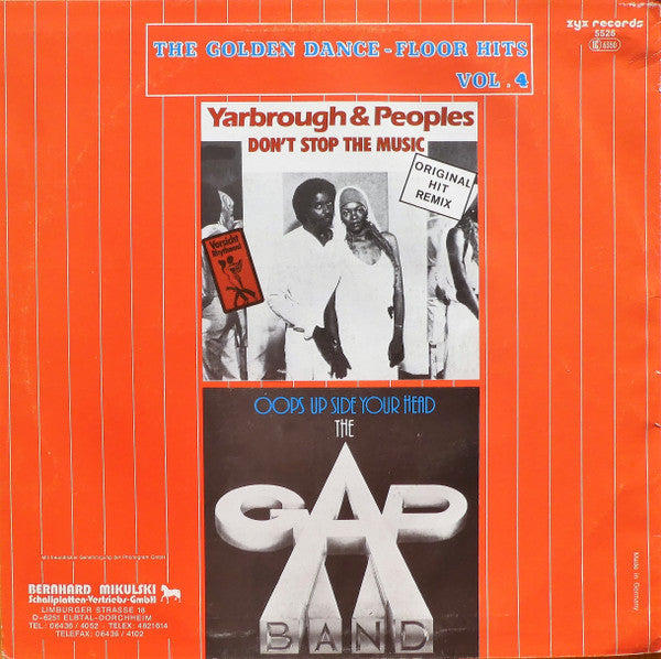 Yarbrough & Peoples / The Gap Band : The Golden Dance-Floor Hits Vol. 4 (12", Maxi, Whi)