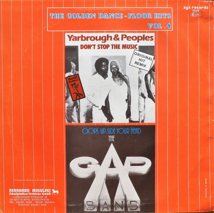 Yarbrough & Peoples / The Gap Band : The Golden Dance-Floor Hits Vol. 4 (12", Maxi, Whi)