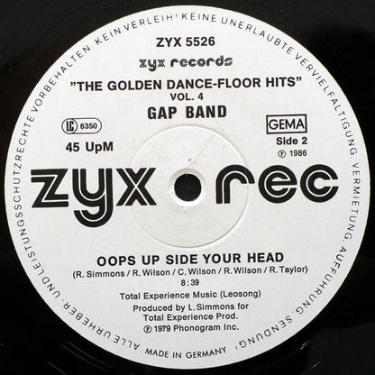 Yarbrough & Peoples / The Gap Band : The Golden Dance-Floor Hits Vol. 4 (12", Maxi, Whi)