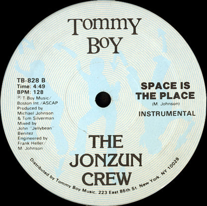 The Jonzun Crew : Space Is The Place (12")