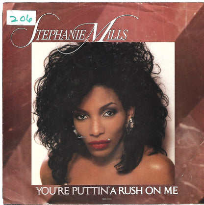 Stephanie Mills : (You're Puttin') A Rush On Me (7", Promo, MCA)