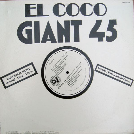 El Coco : Let's Get It Together (12")