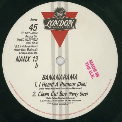 Bananarama : I Heard A Rumour (12", Single)