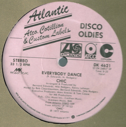 Chic : Everybody Dance / Dance, Dance, Dance (Yowsah, Yowsah, Yowsah) (12")
