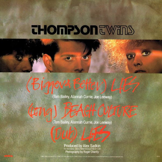 Thompson Twins : Lies (12")