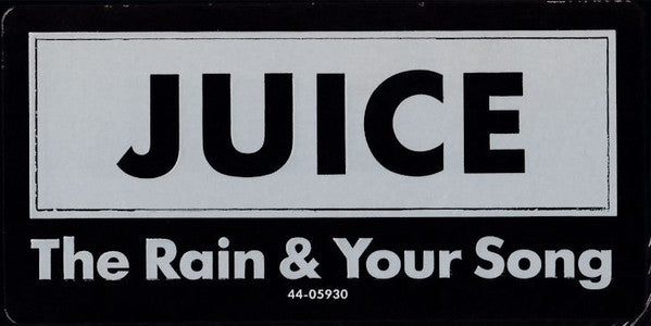 Oran 'Juice' Jones : The Rain / Your Song (12", Pit)