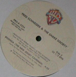 Fred Schneider & The Shake Society : Monster (12", Promo)