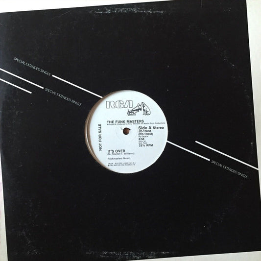 The Funk Masters* : It's Over (12", Promo)