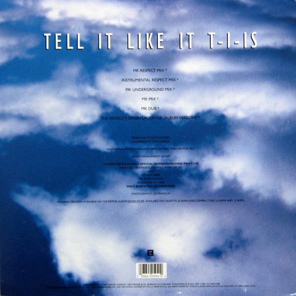 The B-52's : Tell It Like It T-I-Is! (12")