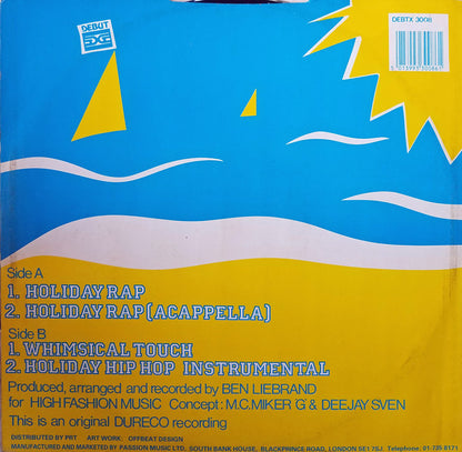 M. C. Miker 'G' & Deejay Sven* : Holiday Rap (12", Single)