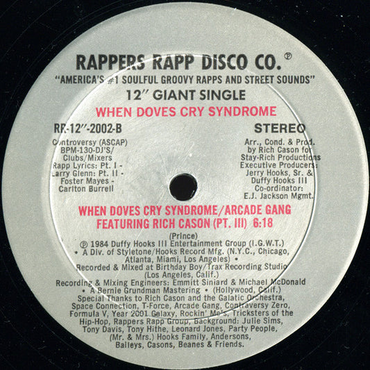 Various : When Doves Cry Rapp (12", Single)
