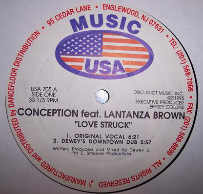 Conception Feat. Lantanza Brown* : Love Struck (12")