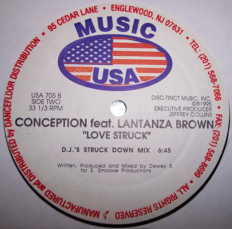 Conception Feat. Lantanza Brown* : Love Struck (12")