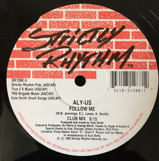 Aly-Us : Follow Me (12", RE)
