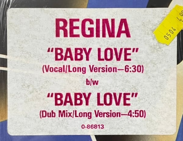 Regina (2) : Baby Love (12", Single, Gen)
