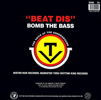 Bomb The Bass : Beat Dis (12", Single)