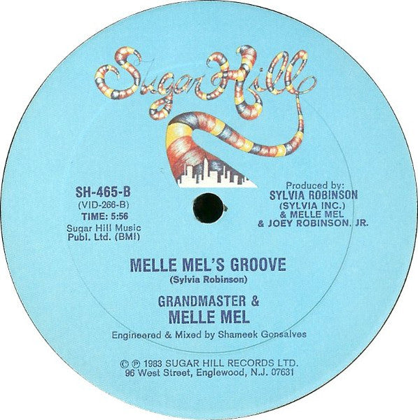 Grandmaster & Melle Mel* : White Lines (Don't Don't Do It) / Melle Mel's Groove (12", Maxi)