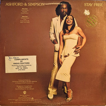 Ashford & Simpson : Stay Free (LP, Album, Los)
