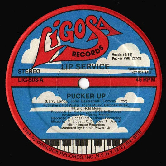 Lip Service : Pucker Up (12", Promo)
