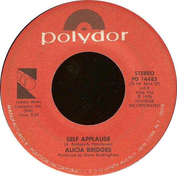 Alicia Bridges : I Love The Nightlife (Disco 'Round) (7", Single, Spe)