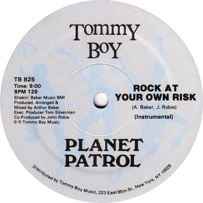 Planet Patrol : Play At Your Own Risk (12", Single)