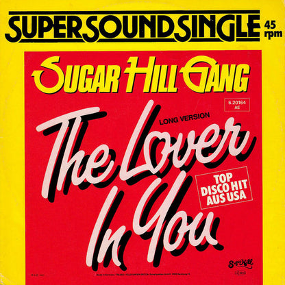 Sugarhill Gang : The Lover In You (12")