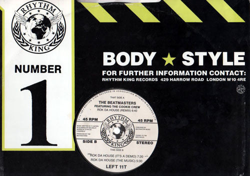 The Beatmasters Featuring The Cookie Crew : Rok Da House (Remix) (12")