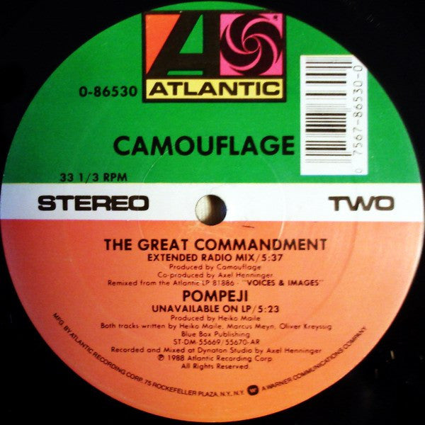 Camouflage : The Great Commandment (12")