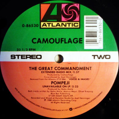 Camouflage : The Great Commandment (12")