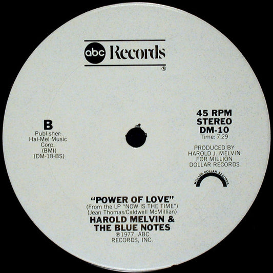 Harold Melvin & The Blue Notes* : Baby, You Got My Nose Open (12", Promo)