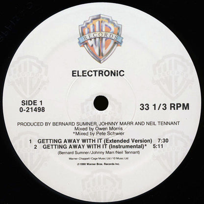 Electronic : Getting Away With It... Specially-Priced Maxi-Single! / Lucky Bag (12", Maxi, Spe)