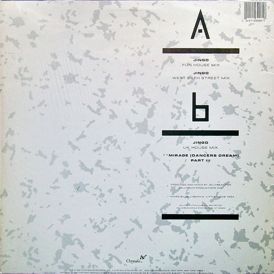 Jellybean* : Jingo (12")
