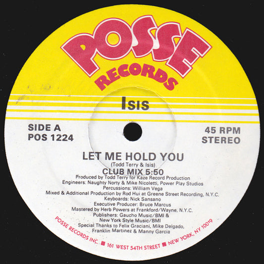 Isis (4) : Let Me Hold You (12")