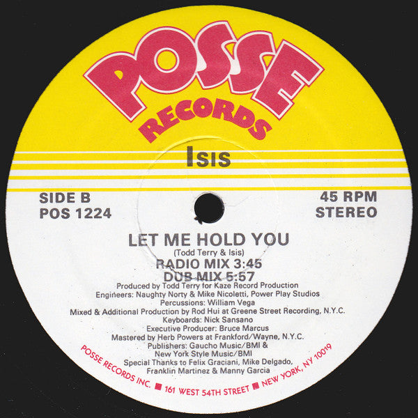 Isis (4) : Let Me Hold You (12")