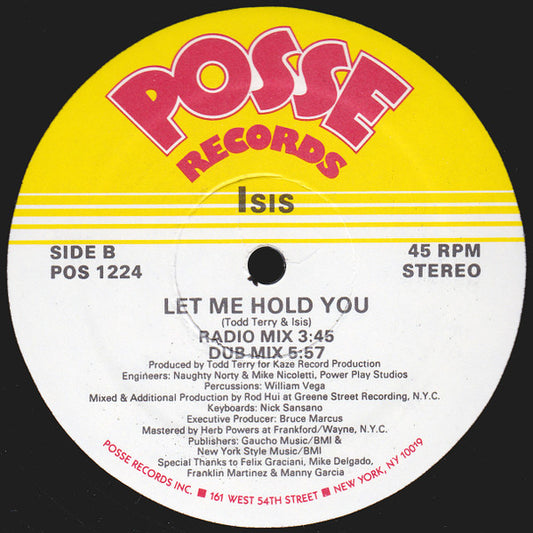 Isis (4) : Let Me Hold You (12")