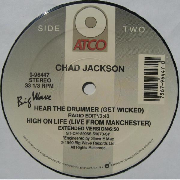 Chad Jackson : Hear The Drummer (Get Wicked) (12")