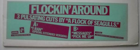 A Flock Of Seagulls : Flockin' Around (12", Promo)