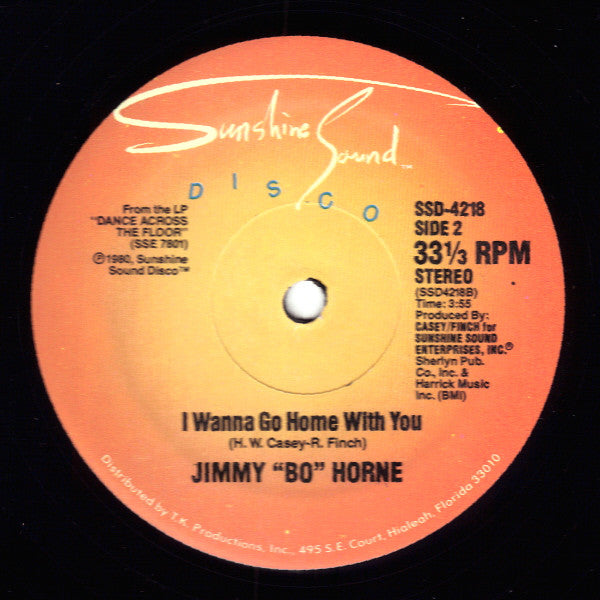 Jimmy "Bo" Horne : Is It In (Special Re-Mix) / I Wanna Go Home With You (12")