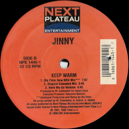 Jinny : Keep Warm (12")