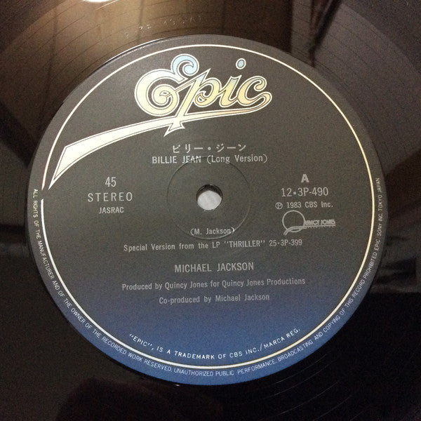 Disco de Vinil - Importado - Michael Jackson : Billie Jean (12
