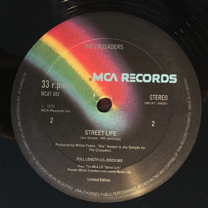 Rufus & Chaka Khan / The Crusaders : Do You Love What You Feel? / Street Life (12", Ltd)