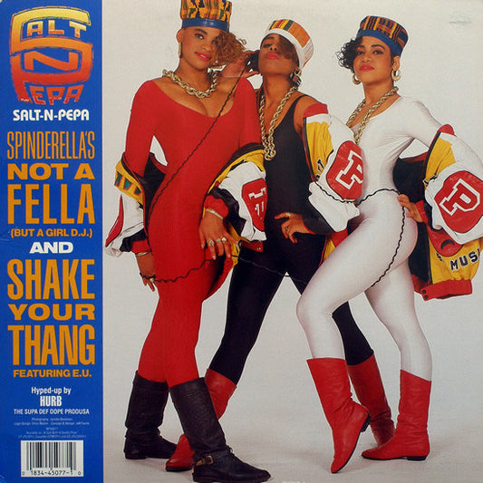 Salt-N-Pepa* : Shake Your Thang / Spinderella's Not A Fella (But A Girl DJ) (12", Promo)