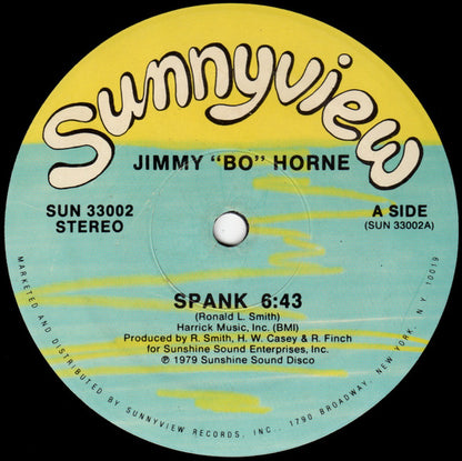 Jimmy "Bo" Horne : Spank / Is It In (12")
