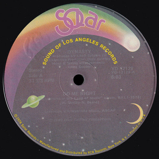 Dynasty : Do Me Right (12", Single, Sil)