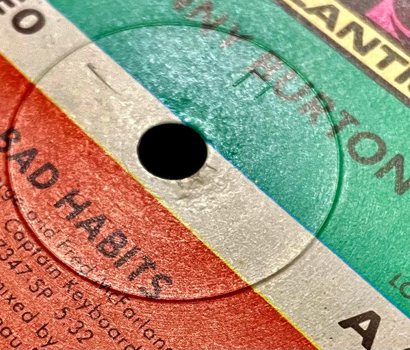 Jenny Burton : Bad Habits (12", Maxi)