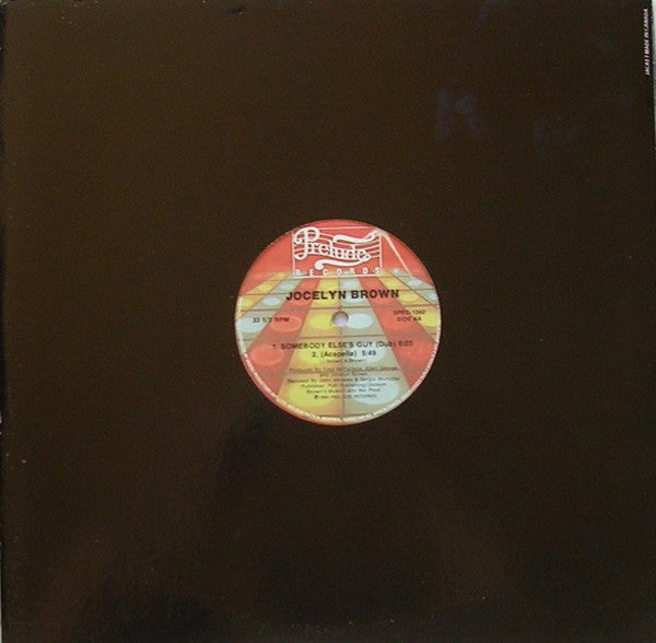 Jocelyn Brown : Somebody Else's Guy (12", RE)