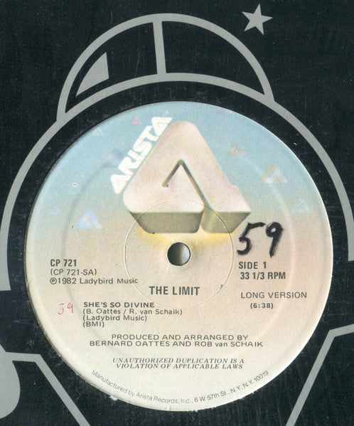 The Limit (2) : She's So Divine (12")